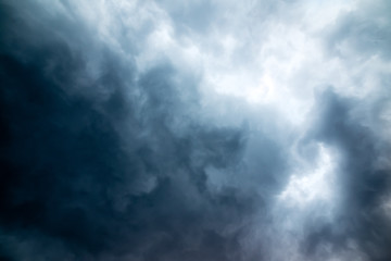 dark stormy sky