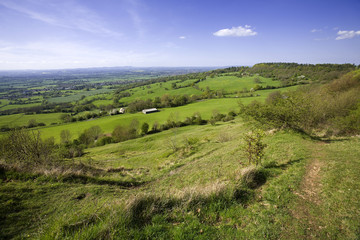 Wall Mural - cotswold view UK