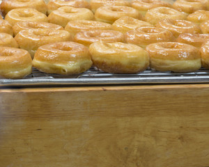 Freshly Glazed Donuts