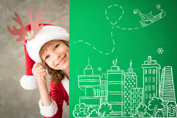 Wall Mural - Christmas Xmas Winter Holiday Concept