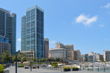 Downtown modern Beirut – new marina and hotel development