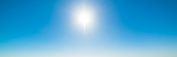 Wall Mural - shining in the blue sky