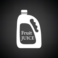 Poster - Fruit juice canister icon