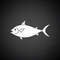 Canvas Print - Fish icon