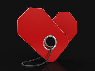 Aufkleber - Empty Label. Image with clipping path