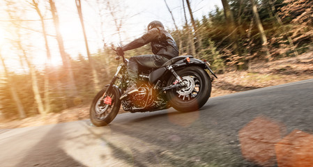 Close up of a high power motorcycle