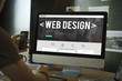 © Rawpixel.com - Web Design Digital Media Layout Homepage Page Concept