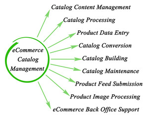 Wall Mural - eCommerce Catalog Management