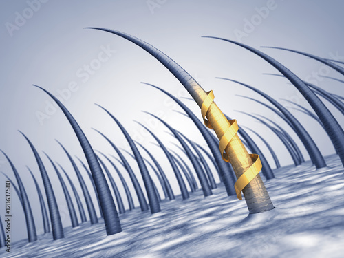 Fotografía Hair growth strengthening and repair , Treatment and hair care