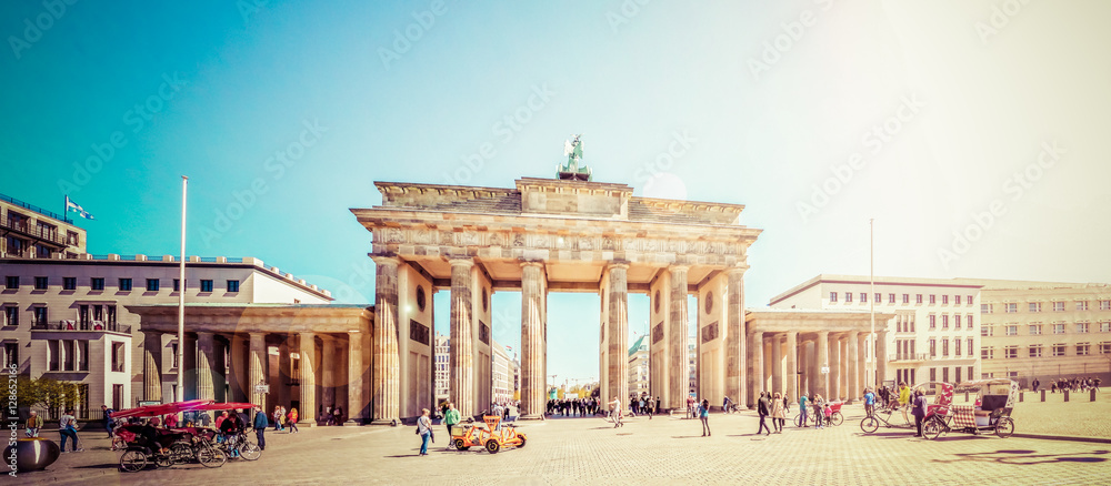 Obraz na płótnie Berlin, Brandenburger Tor  w salonie