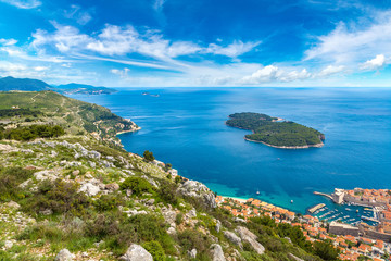 Poster - Lokrum island in Dubrovnik