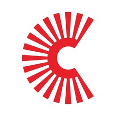 Wall Mural - sun logo vector