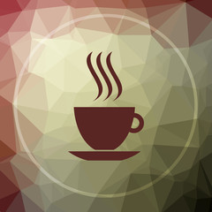 Sticker - cup icon