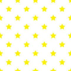 Wall Mural - Seamless stars background vector