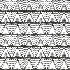 Wall Mural - vector seamless tribal pattern. hand-drawn abstract background.