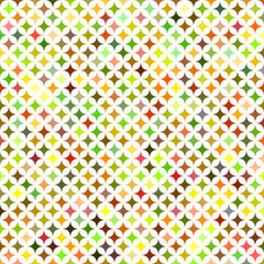 Poster - Multicolored abstract star background design