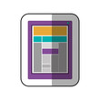© Grgroup - Tablet icon. Device gadget technology and electronic theme. Isolated design. Vector illustration