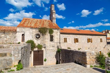 Citadel in old town in Budva