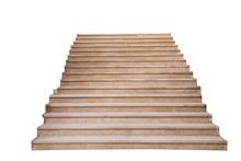 Stone Steps Isolated