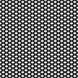 Vector monochrome seamless pattern, simple black & white geometric texture, illustration on mesh, lattice, tissue structure. Endless abstract background. Design element for prints, decoration, textile
