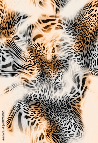 abstrakcyjny-leopard-na-tle