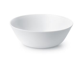 Wall Mural - White empty ceramic bowl