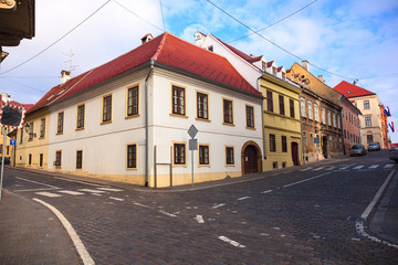 Wall Mural - architecture of Zagreb. Croatia.