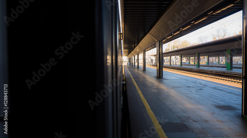Fotomural Train station in Milan - Italy