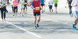 © kroko021 - Marathon, street runners  in spring day