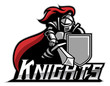 © bazzier - knight mascot with shield