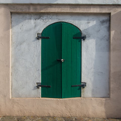 Carib Green Shutters