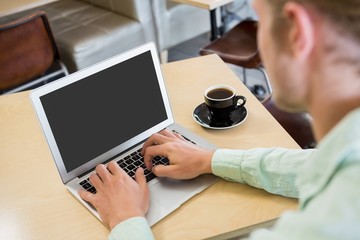 Poster - Man using laptop