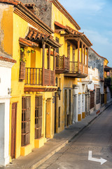 Poster - Cartagena Colonial Street View