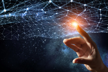 Wall Mural - creating technologies for connection