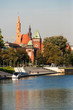 Wroclaw city, Institute of Polish Studies, old Eastern European city on the odra river. Poland