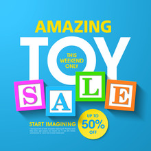 Amazing Toy Sale Banner