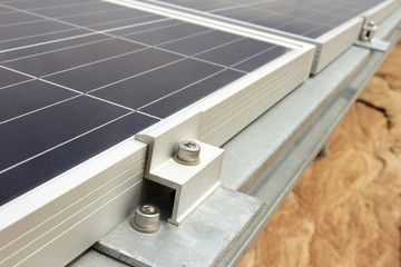 Poster - End Clamp of Solar PV Panel Installation