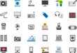 © beguima - HOME APPLIANCES & ELECTRONIC DEVICES color flat icons