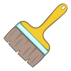 Poster - Paint brush icon. Cartoon illustration of paint brush vector icon for web design
