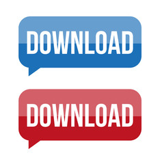 Poster - Number set vector ribbon