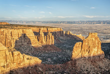 Independence Rock In Colorado National Monument