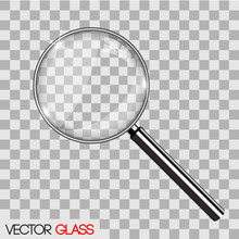 Magnifying Glass Vector Illustration