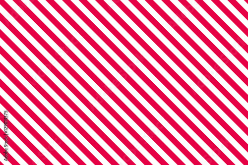 Pink Stripes On White Background Striped Diagonal Pattern Pink