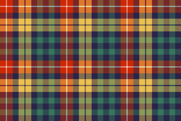 Colors check plaid fabric seamless background