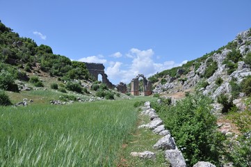 Wall Mural - Ruins of ancient Olba in Turkey