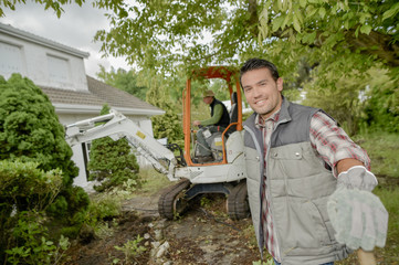 Team of gardeners