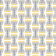 Hanukkah seamless pattern. Hanukkah symbols. Hanukkah candles, menorah. Vector illustration for Jewish holiday Hanukkah.