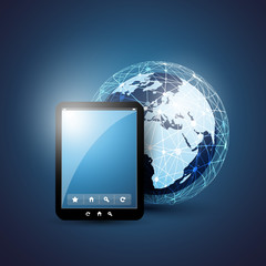 Poster - Global Networks, Vector for Your Business