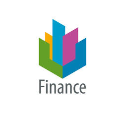 Vector logo finance