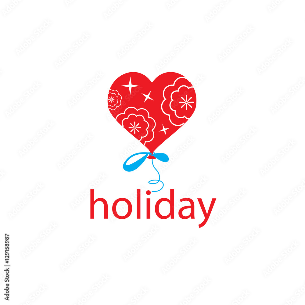 vector logo holiday